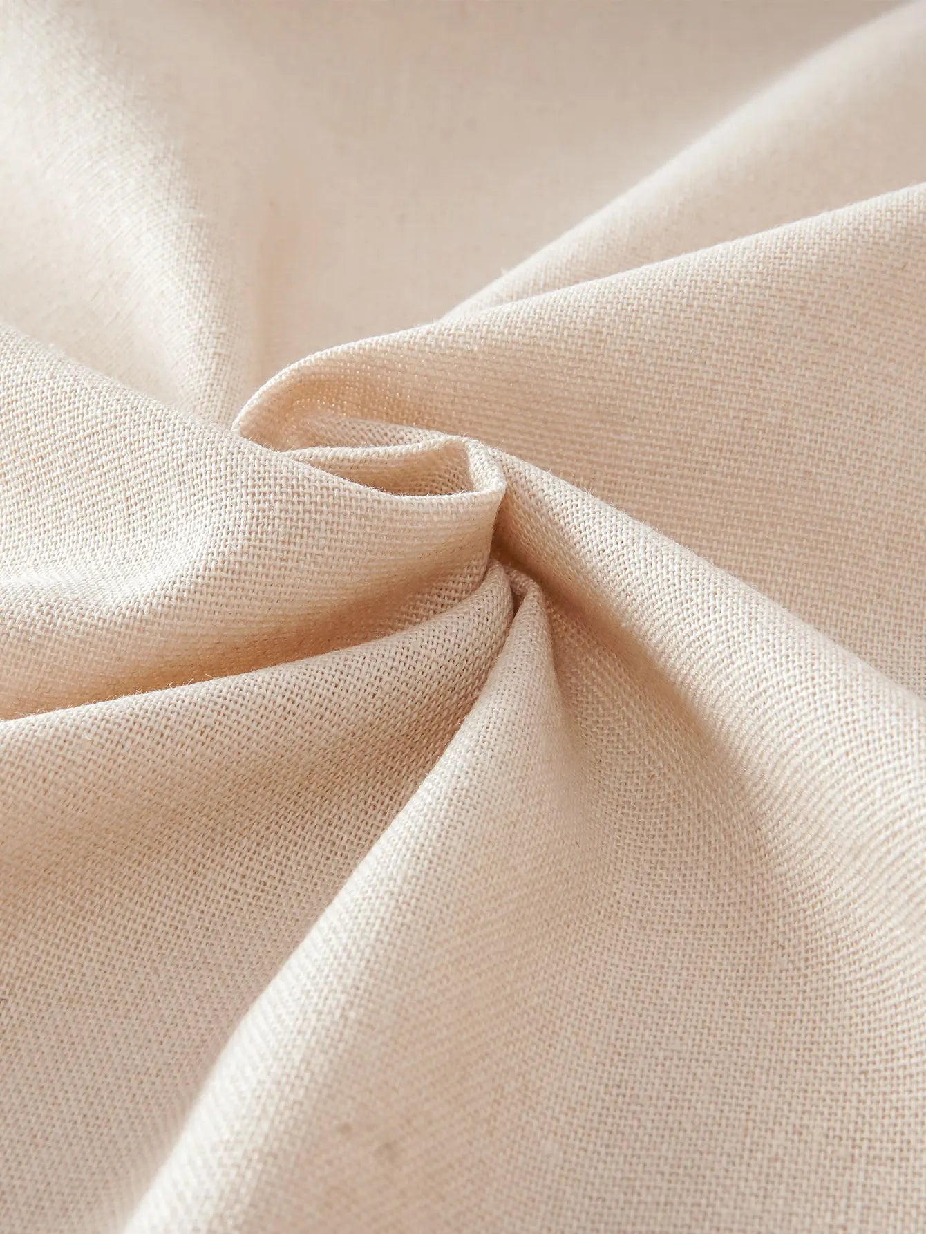 Apricot Abaya with Floral Embroidered Cuff