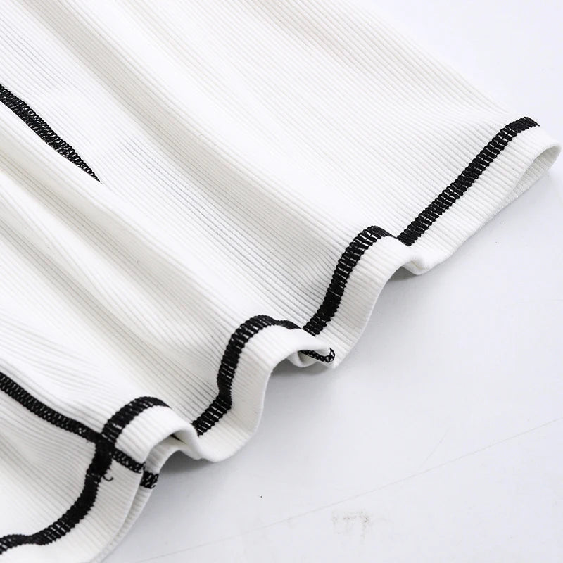 French Style Knitted Midaxi Dresses for Women Casual Solid Sleeveless