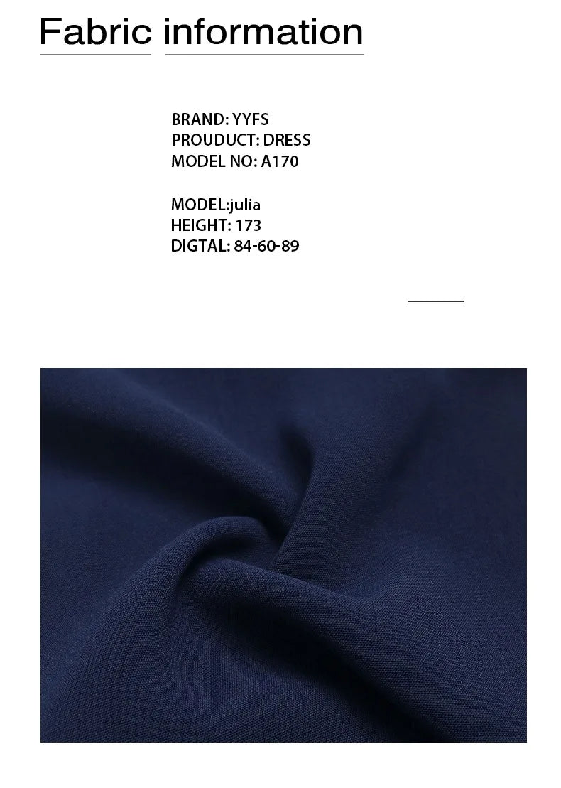 Solid Color V Neck Long Sleeve Midi Dress with Side Slit Waist Wrap