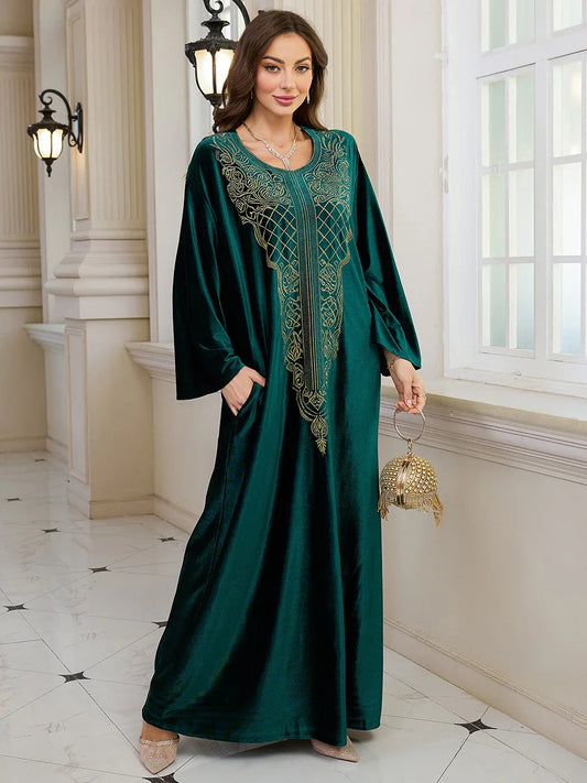 Embroidered Abaya Kaftan