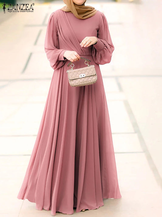 Zanzea Long Sleeve Maxi Dress
