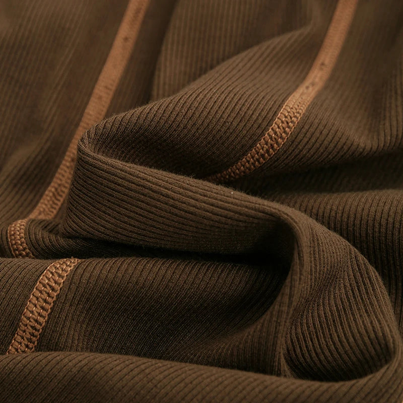 French Style Knitted Midaxi Dresses for Women Casual Solid Sleeveless