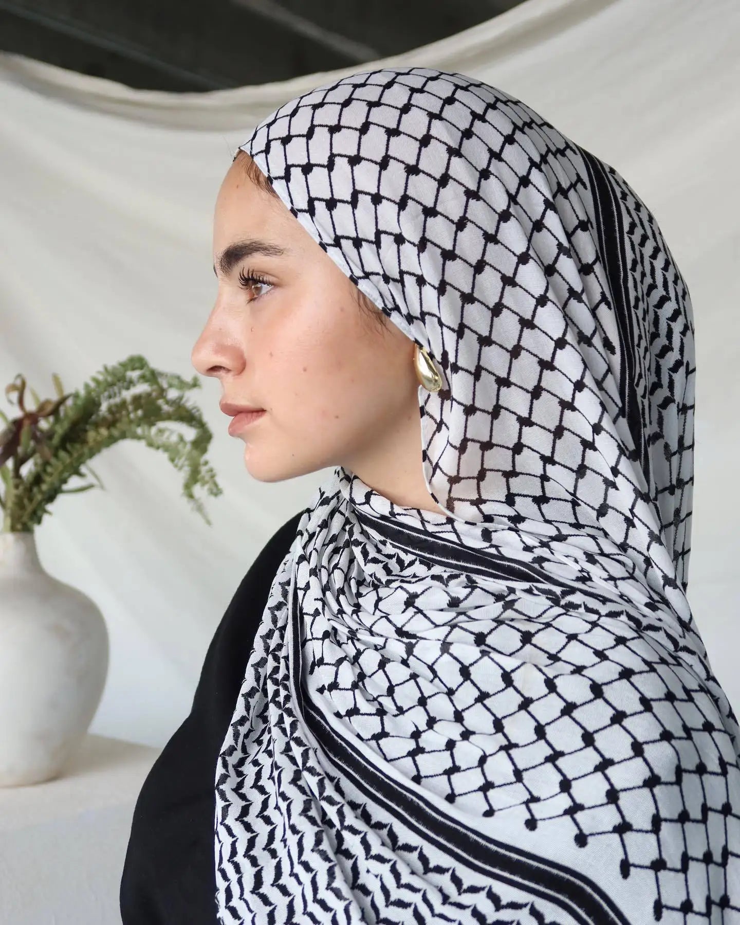 180*70cm Keffiyeh Printed Hijabs