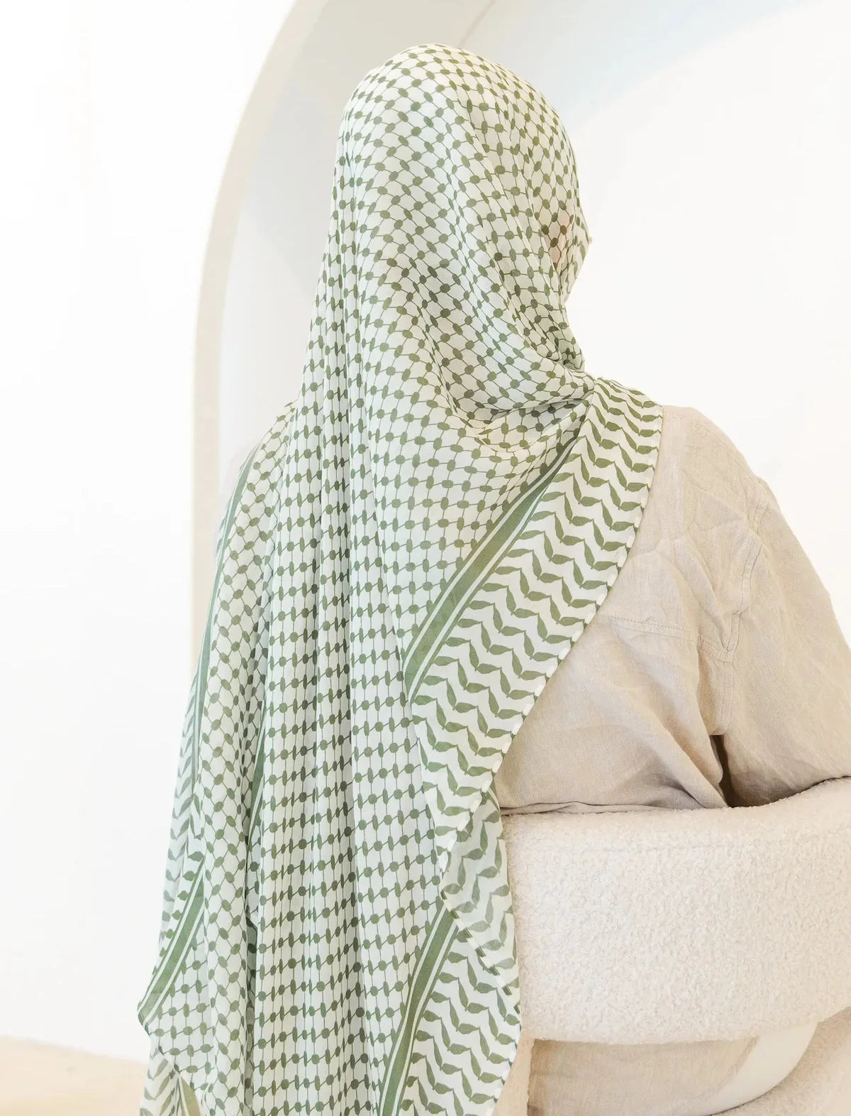 180*70cm Keffiyeh Printed Hijabs