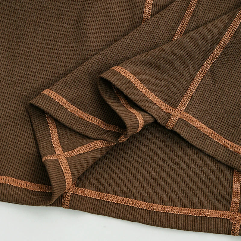 French Style Knitted Midaxi Dresses for Women Casual Solid Sleeveless